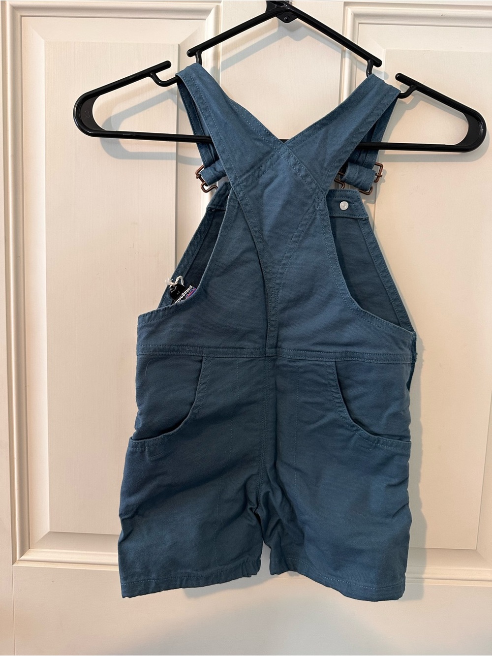 PATAGONIA BABY STAND UP SHORTALLS ABALONE BLUE - Picture 2 of 7